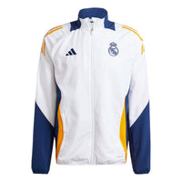 adidas Real Madrid Tiro 24 Competition Presentation Track Top Asia Sizing 'White Yellow Blue' IT5148