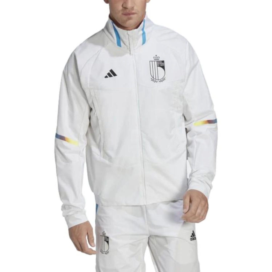 adidas Belgium Game Day Anthem Jacket 'White' IC1567