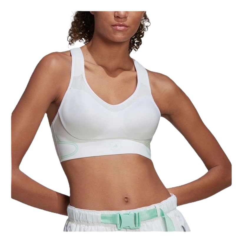 (WMNS) adidas by Stella McCartney TruePace Sports Bra Asia Sizing 'White' HF9000