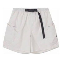(WMNS) Converse Woven Utility Shorts Asia Sizing 'Grey' 10026395-A01
