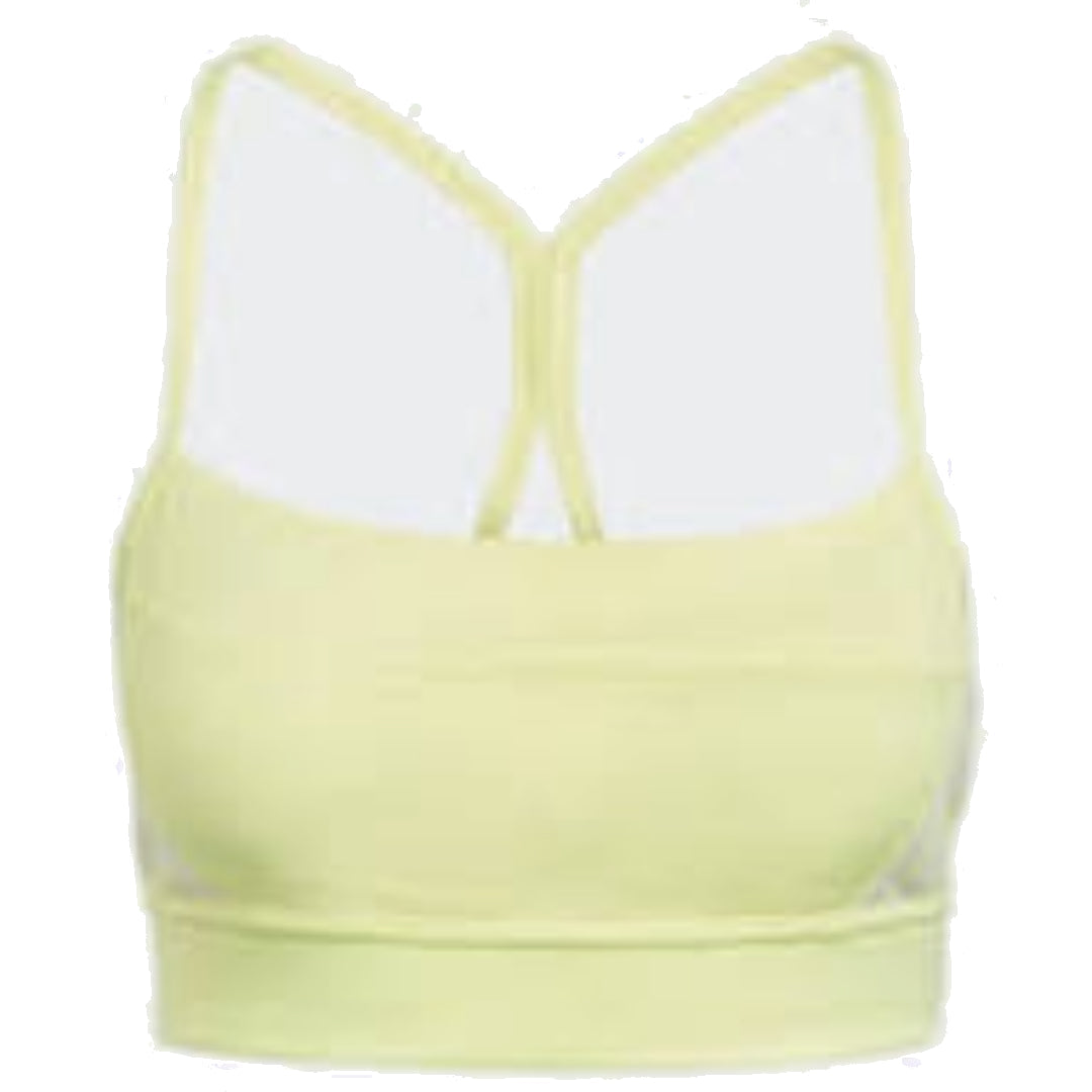(WMNS) adidas x Karlie Kloss Light-Support Bra Asia Sizing 'Yellow' HC1438