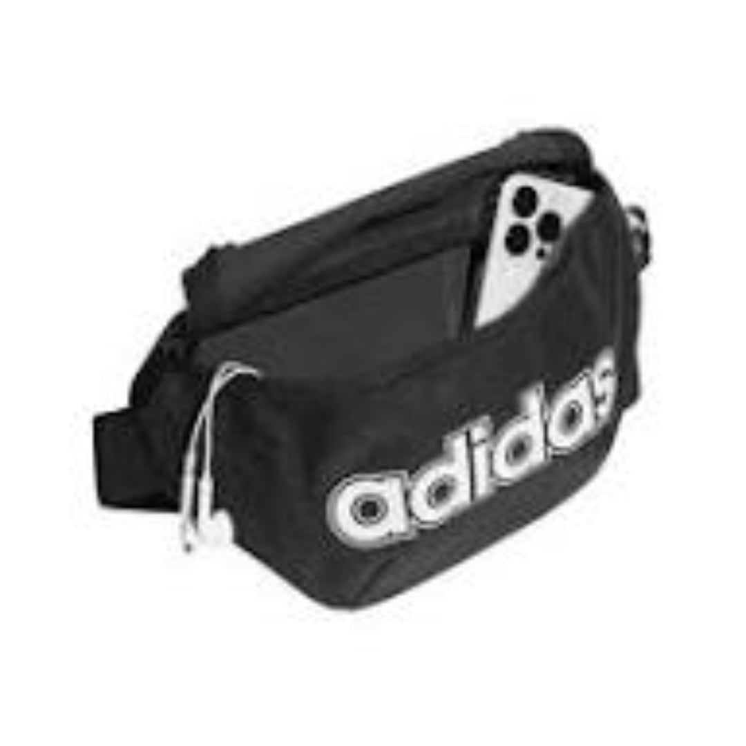 adidas Classic Foundation Waist Bag 'Black' HT4777