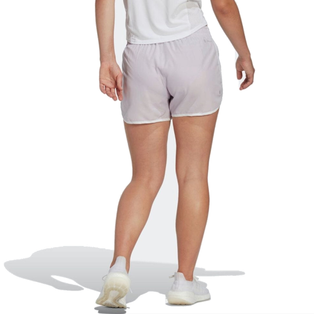 (WMNS) adidas Marathon 20 Running Shorts Asia Sizing 'Purple White' IC5185