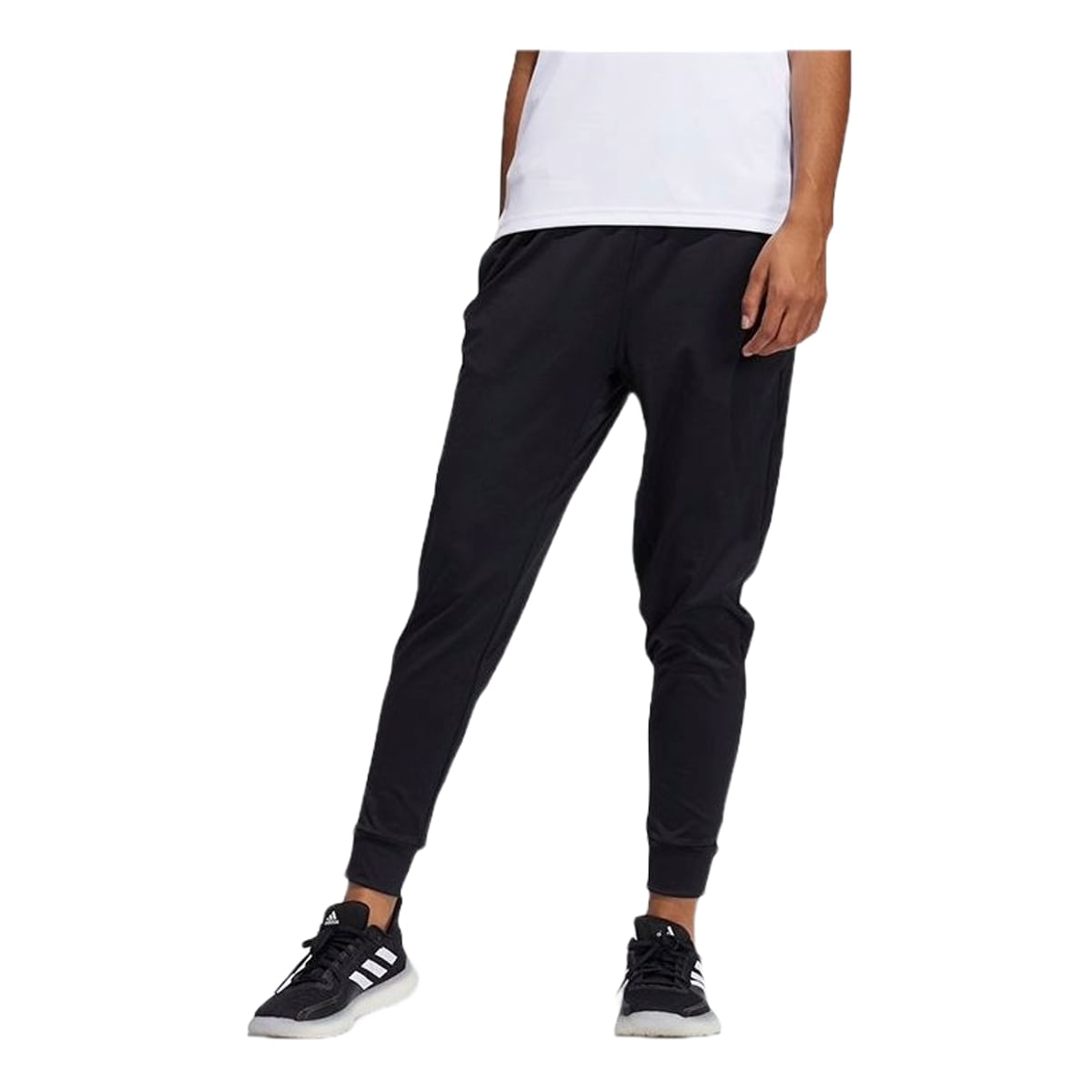 (WMNS) adidas Believe This 2.0 Knit Jogger Pants Asia Sizing 'Black' GL0684