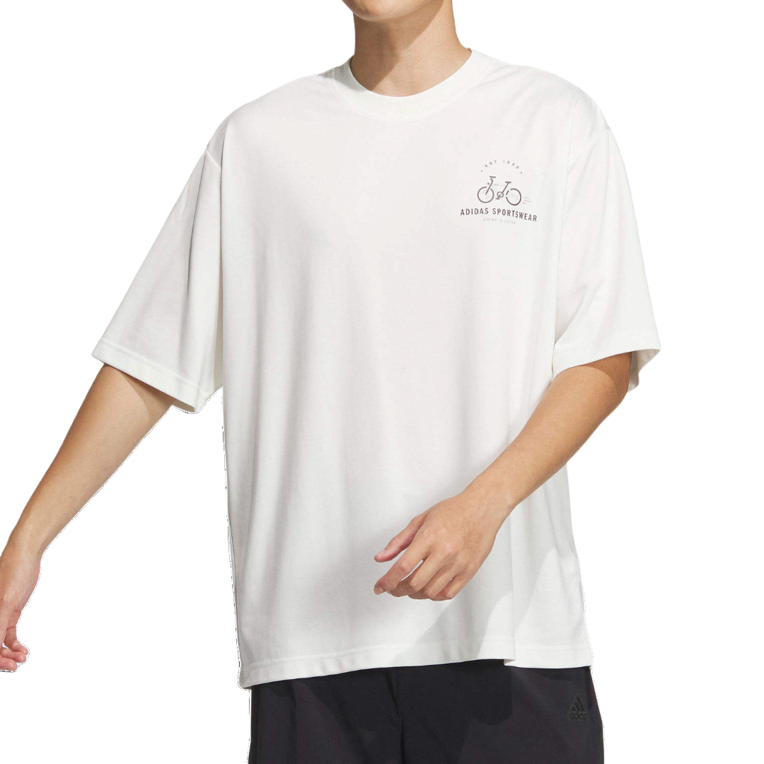 adidas VB T-Shirt Asia Sizing 'White' JN9448