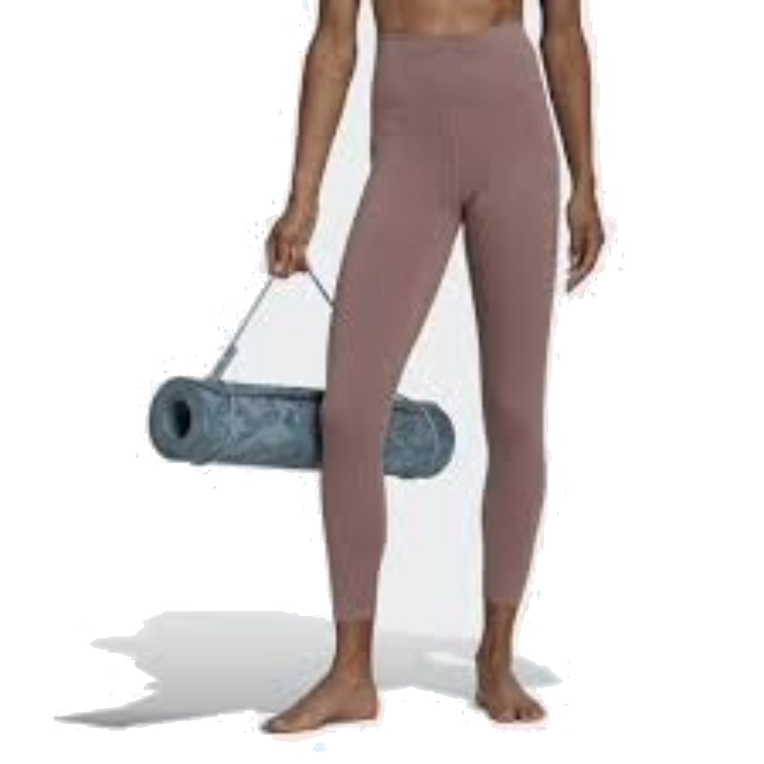 (WMNS) adidas Yoga Luxe Studio Extra High Cut 7/8 Tights 'Pink Asia Sizing HK6602