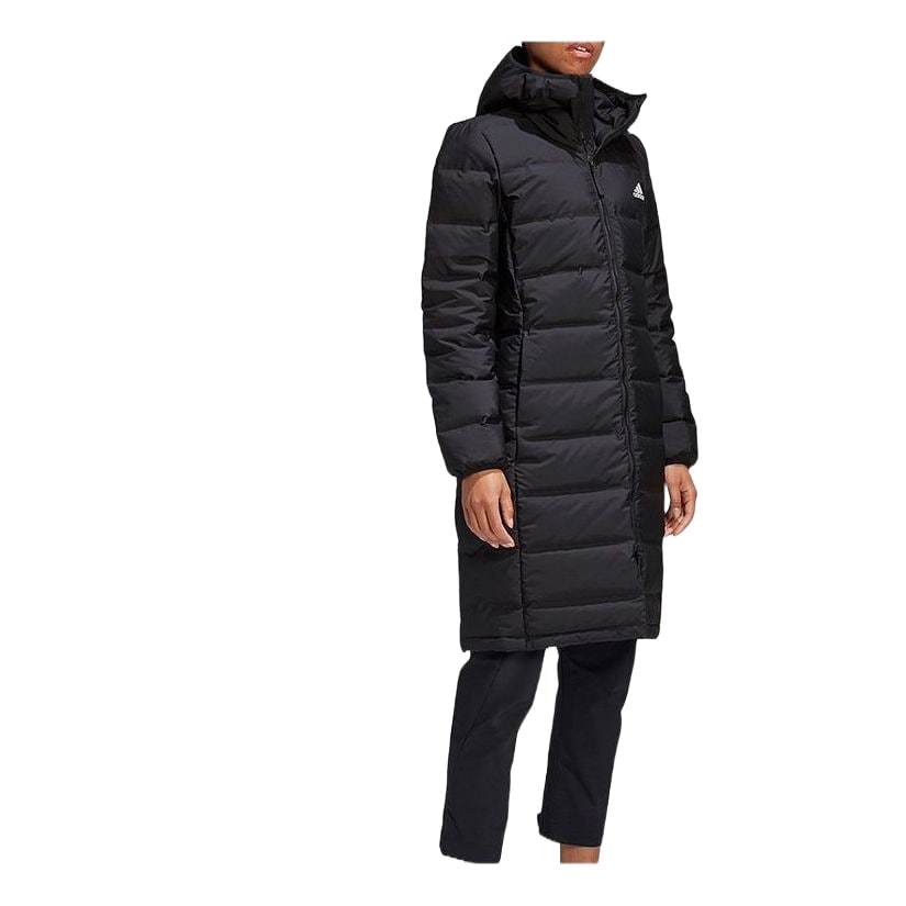 (WMNS) adidas Helionic Down Parka Jacket Asia Sizing 'Black' FT2574