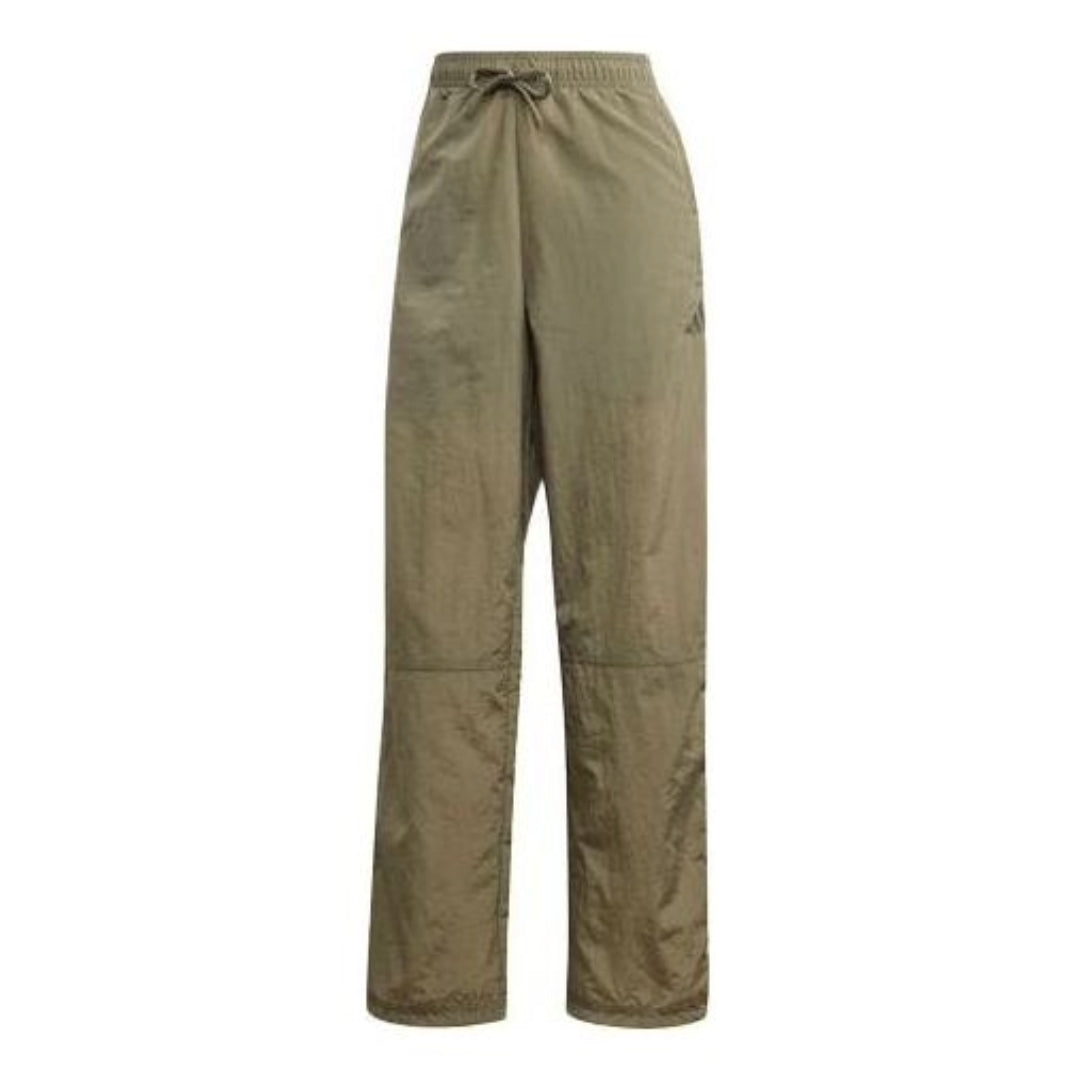 (WMNS) adidas Woven Pants Asia Sizing 'Green' FI6718
