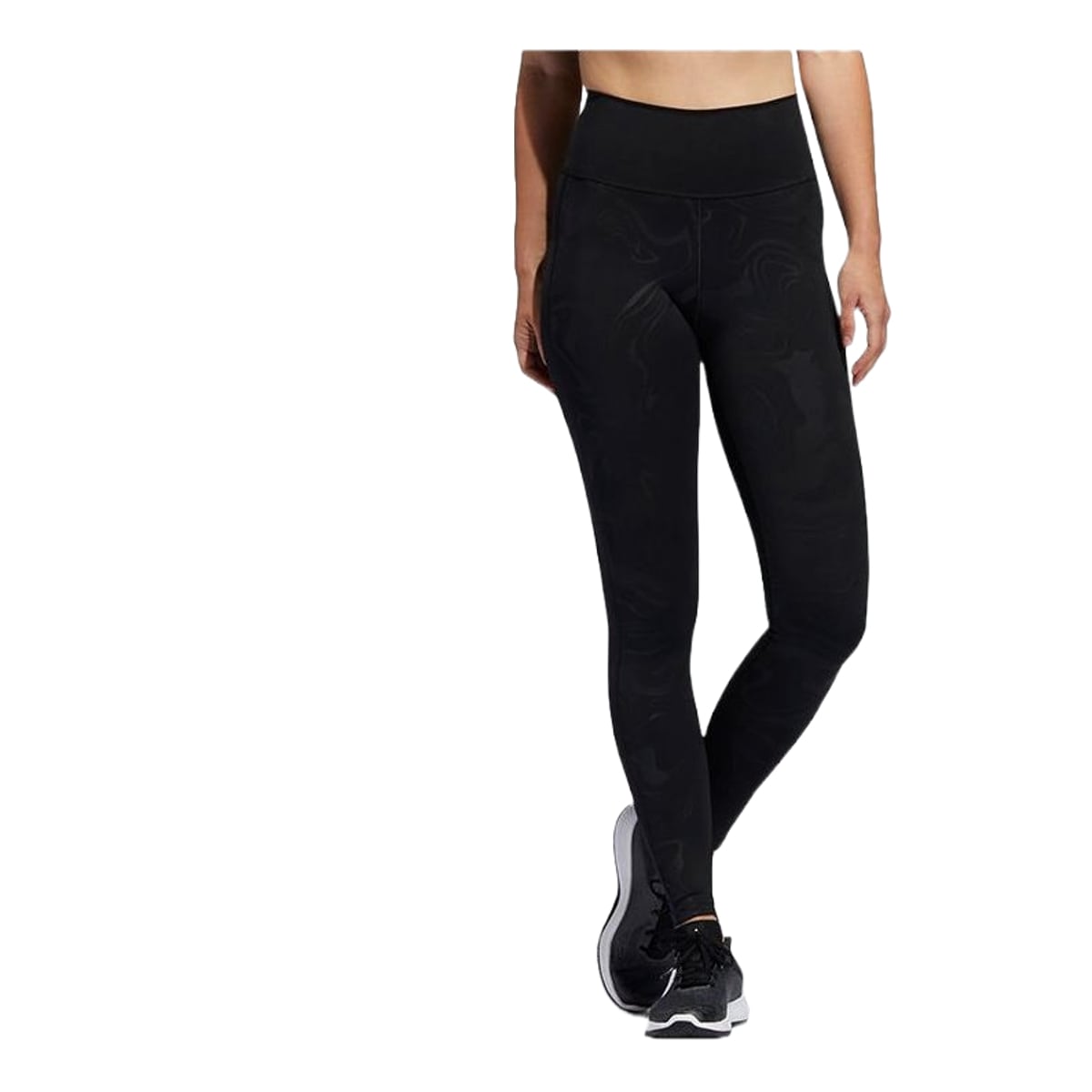 (WMNS) adidas Believe This Glam On Long Tights Asia Sizing 'Black' GD1486