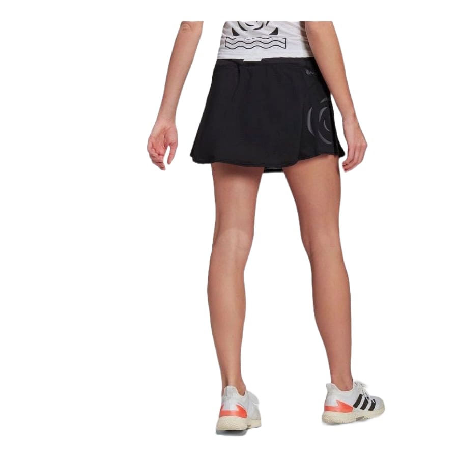 (WMNS) adidas Paris Match Tennis Skirt Asia Sizing 'Black' HA7629