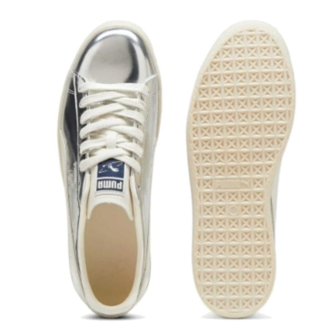 (WMNS) PUMA Clyde 'Silver' 396488-01