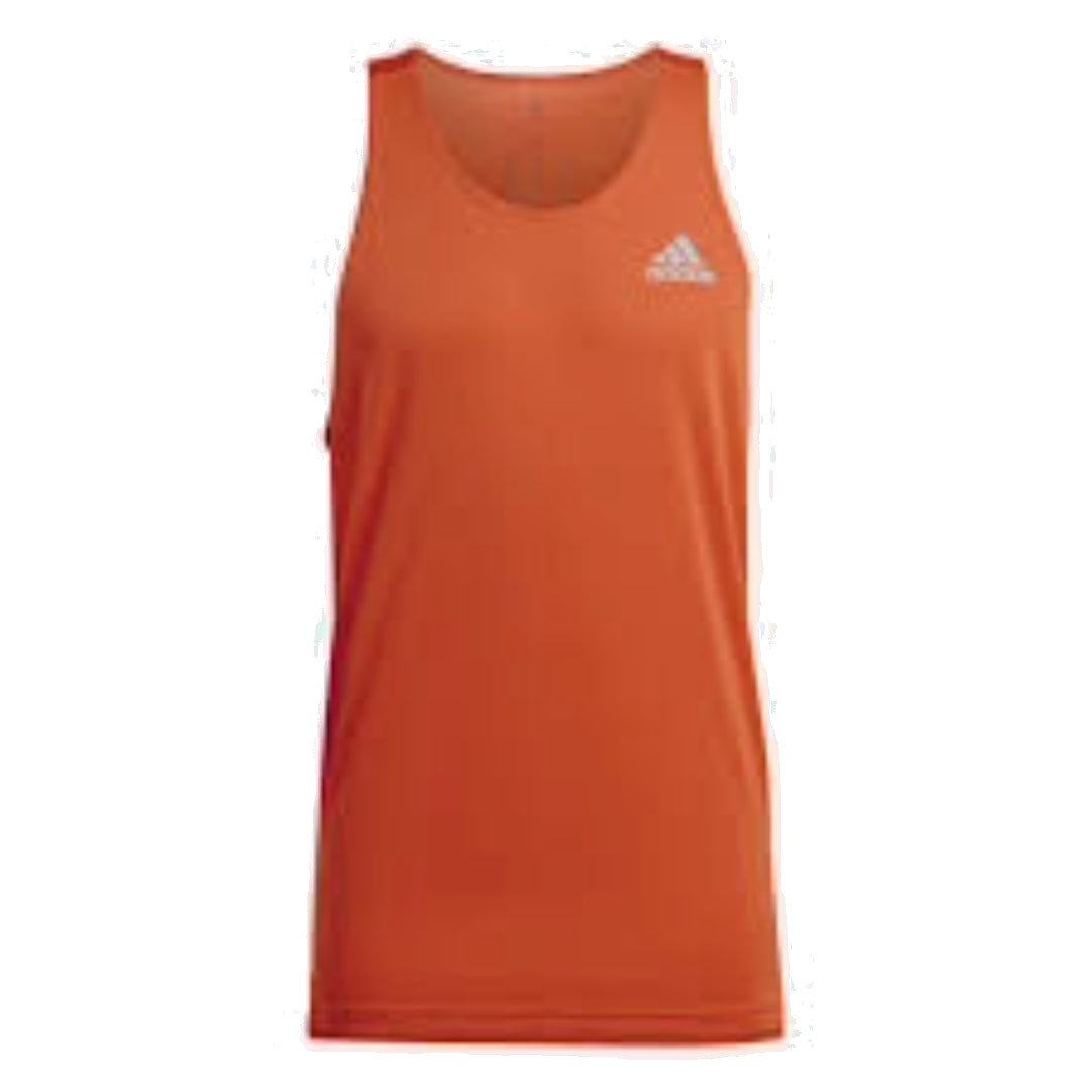 adidas Own the Run Singlet Asia Sizing 'Orange' HL3988
