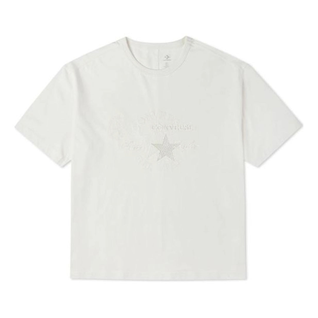 Converse Chuck 70S Embroidered T-Shirt Asia Sizing 'White' 10021980-A01