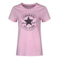 (WMNS) Converse Chuck Taylor T-Shirt Asia Sizing 'Pink Black' 10007542-A03