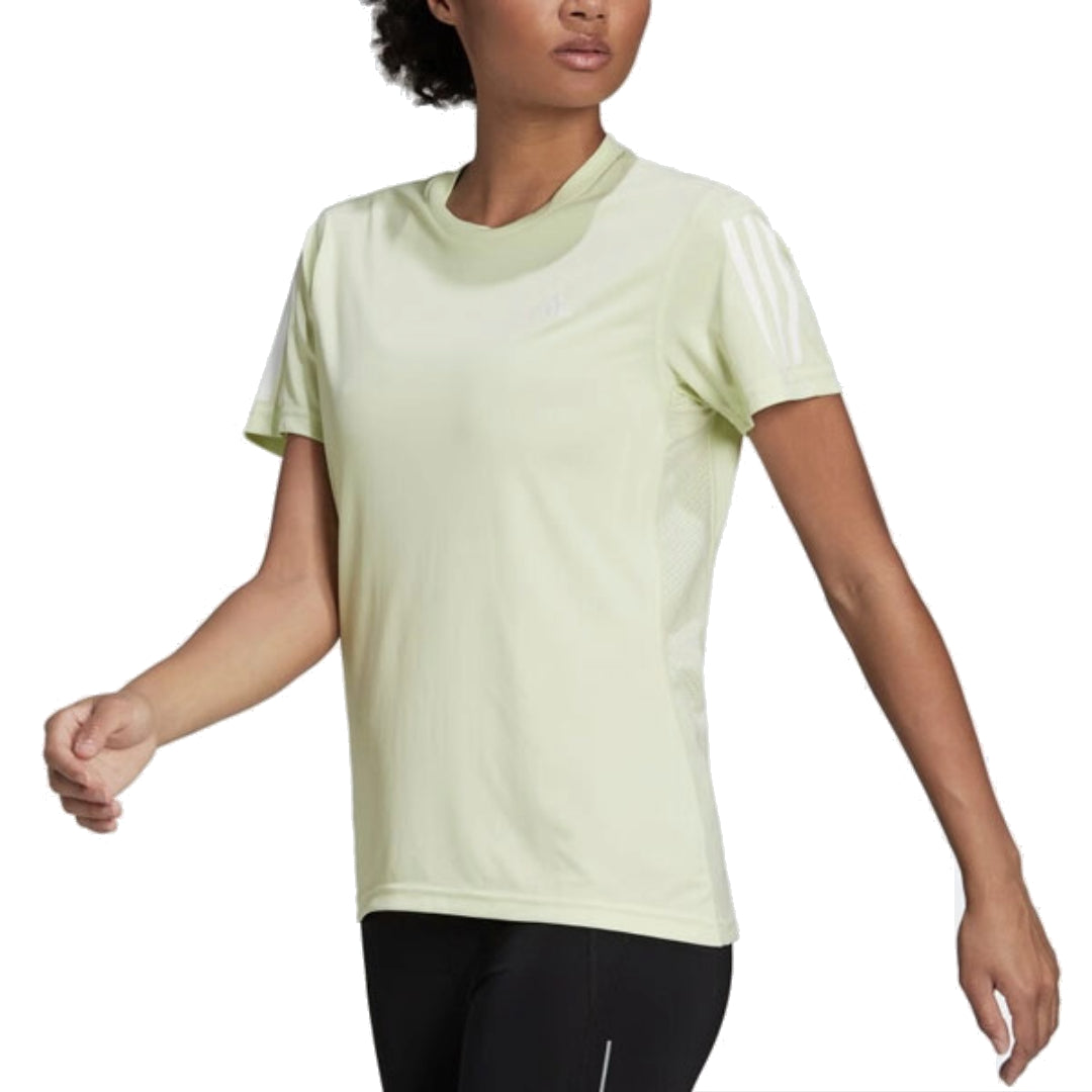 (WMNS) adidas Own the Run T-Shirt Asia Sizing 'Green' HC1747