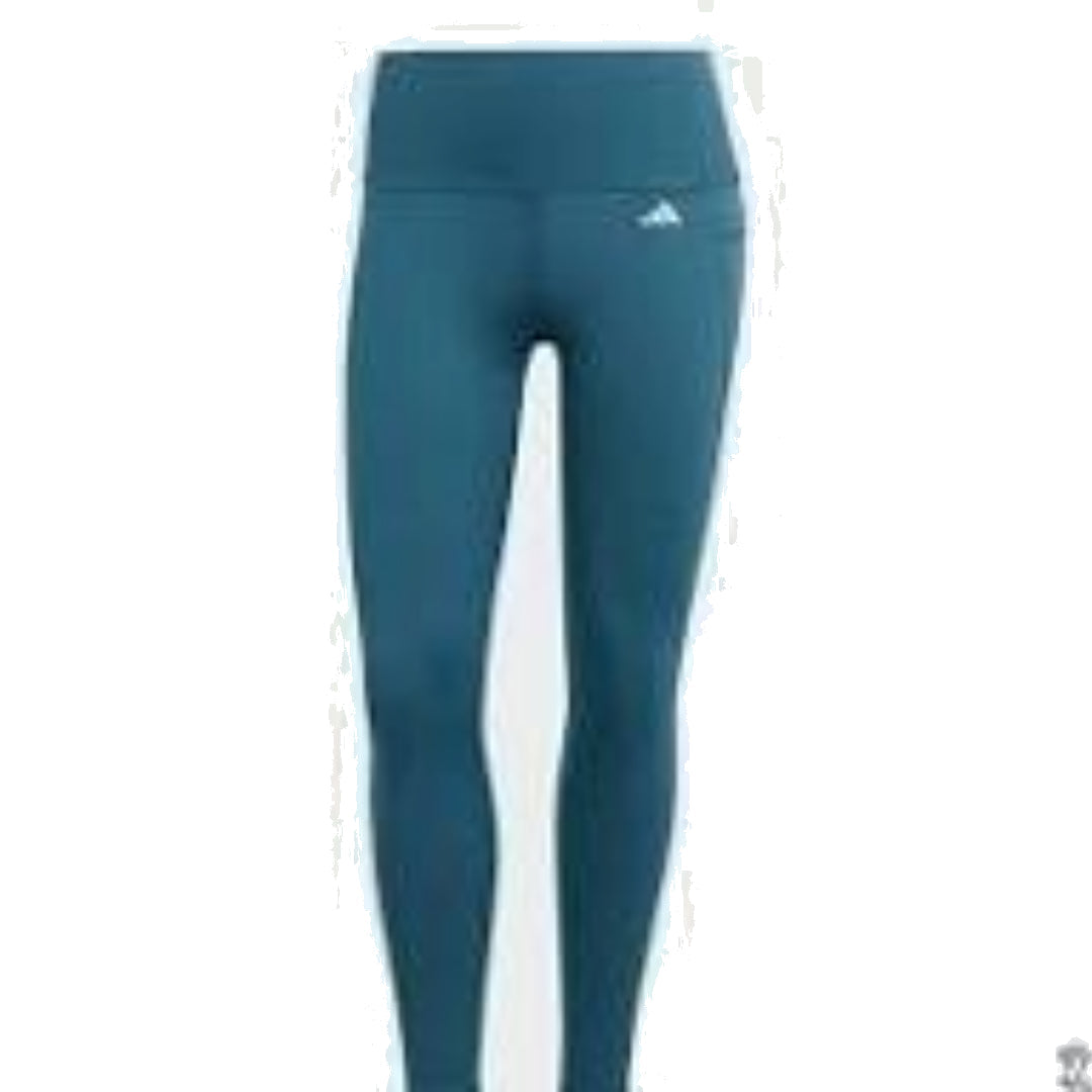 (WMNS) adidas Optime Stash Pocket High-Waisted 7/8 Leggings Asia Sizing 'Teal' IJ6824