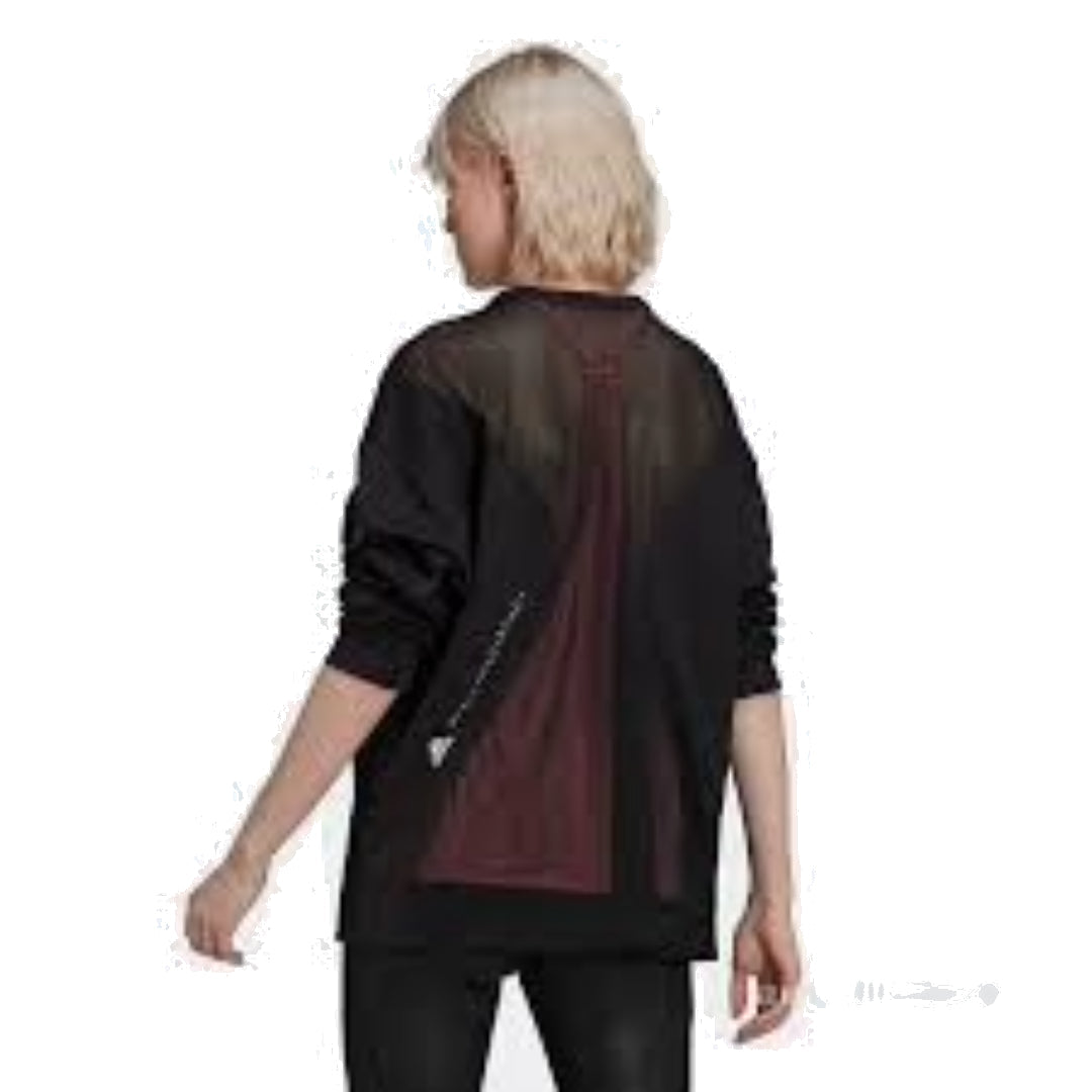 (WMNS) adidas by Stella McCartney Long Sleeve T-Shirt Asia Sizing 'Black' H59964