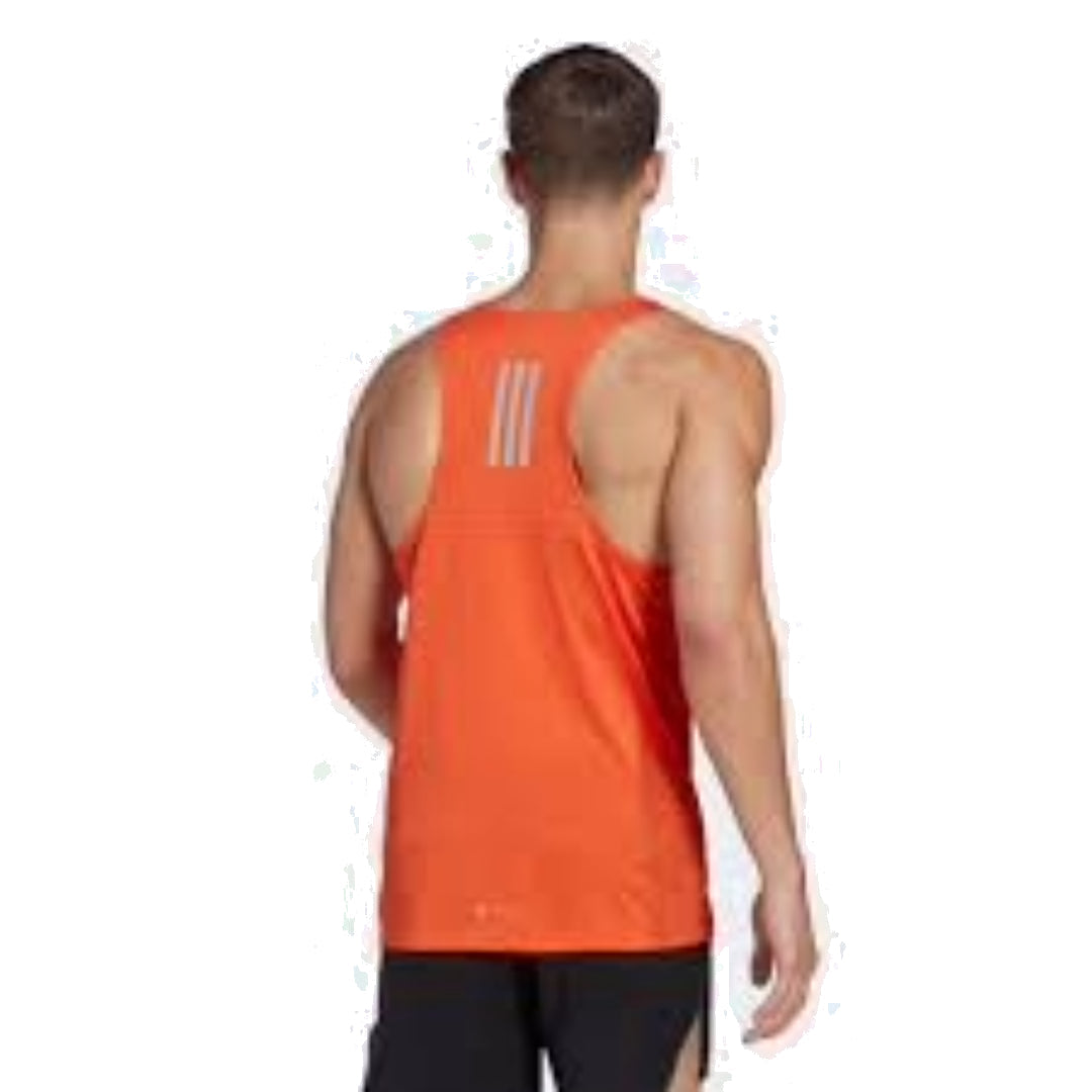 adidas Own the Run Singlet Asia Sizing 'Orange' HL3988