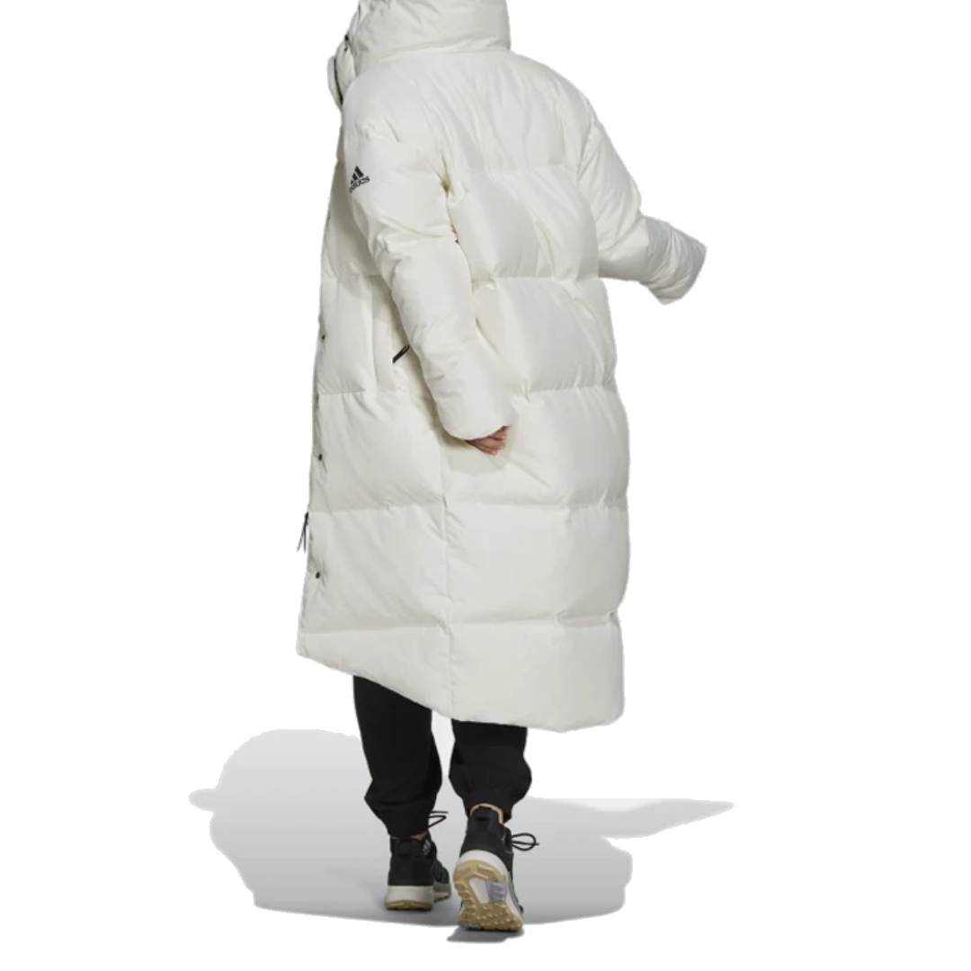(WMNS) adidas Performance Big Baffle Down Coat Asia Sizing 'Black' GT6539