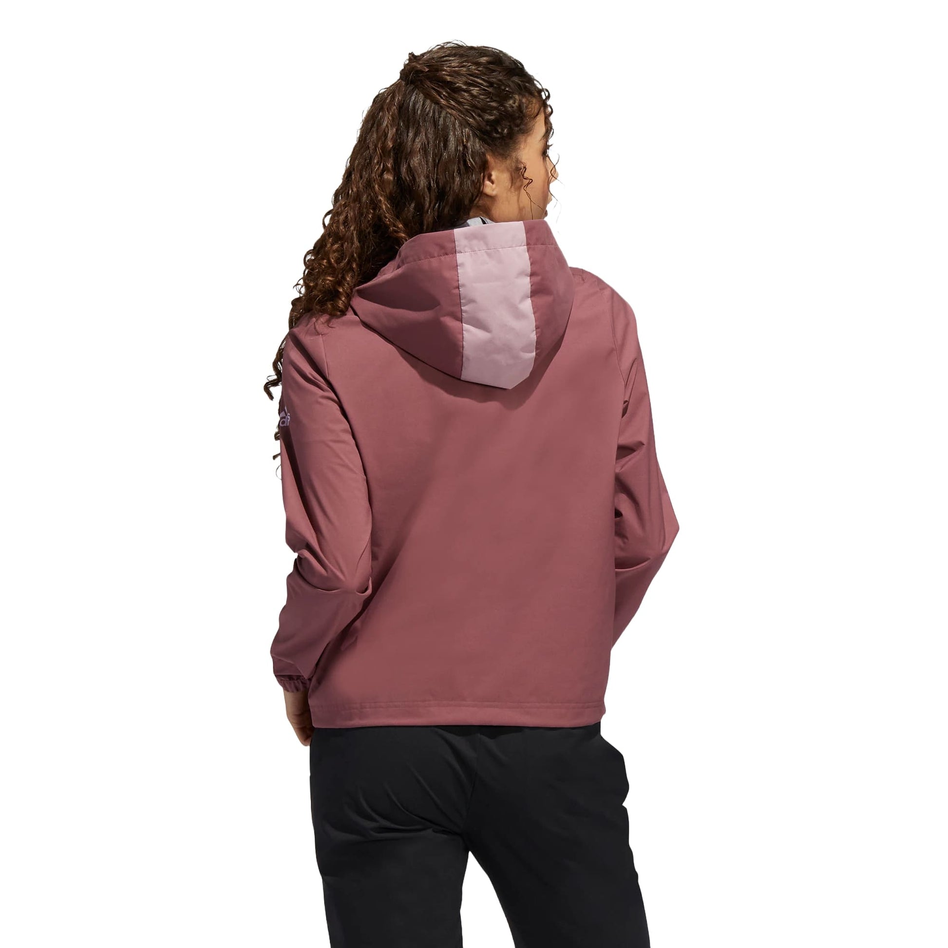 (WMNS) adidas Provisional Jacket Asia Sizing 'Burgundy' HG6998
