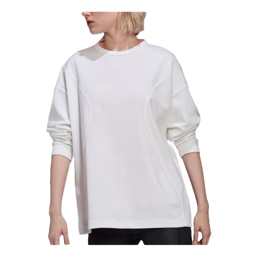 (WMNS) adidas Sportswear Long Sleeve T-Shirt Asia Sizing 'White' HA8907