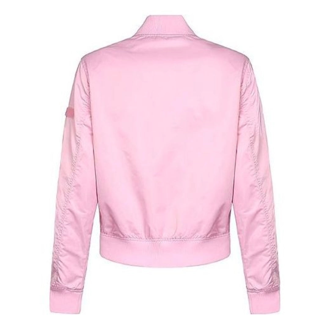 (WMNS) Converse Long Sleeves Stand Collar Jacket Asia Sizing 'Pink' 10007768-A02