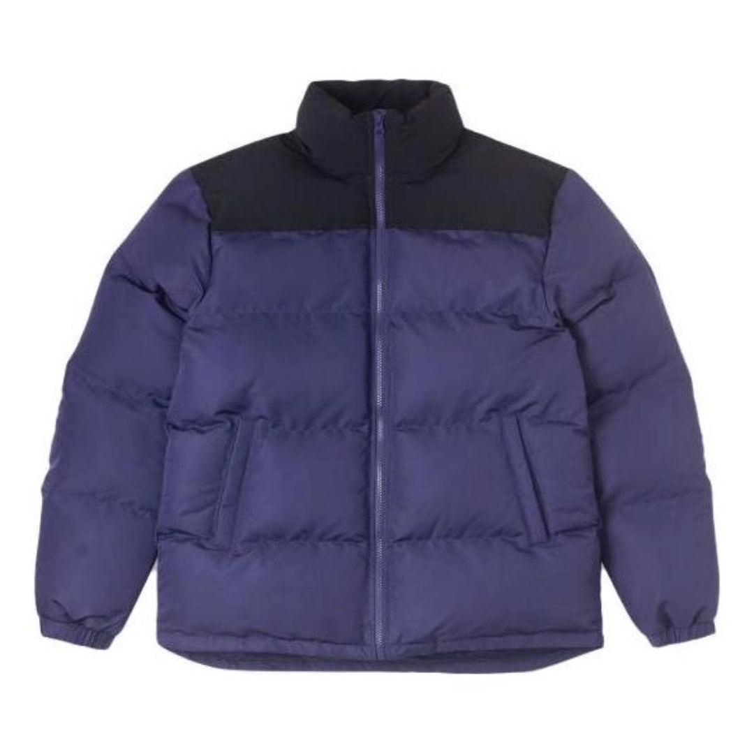 Converse Colorblock Down Jacket Asia Sizing 'Purple Black' 10020541-A06