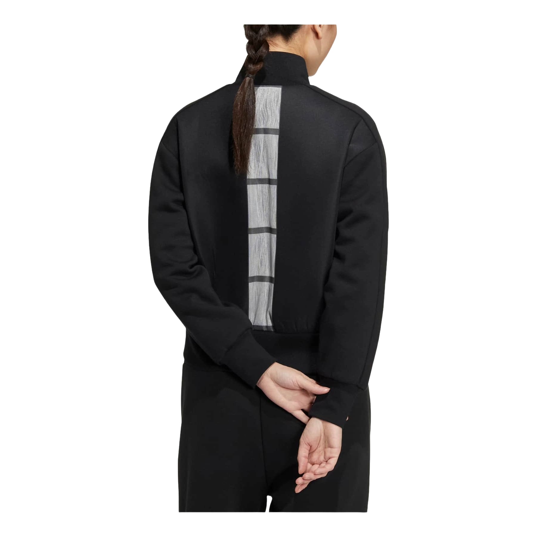 (WMNS) adidas Ust Jacket Oct T1 Asia Sizing 'Black White' HM7090