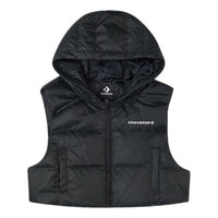 (WMNS) Converse Convertible Long Down Jacket Asia Sizing 'Black' 10021982-A02