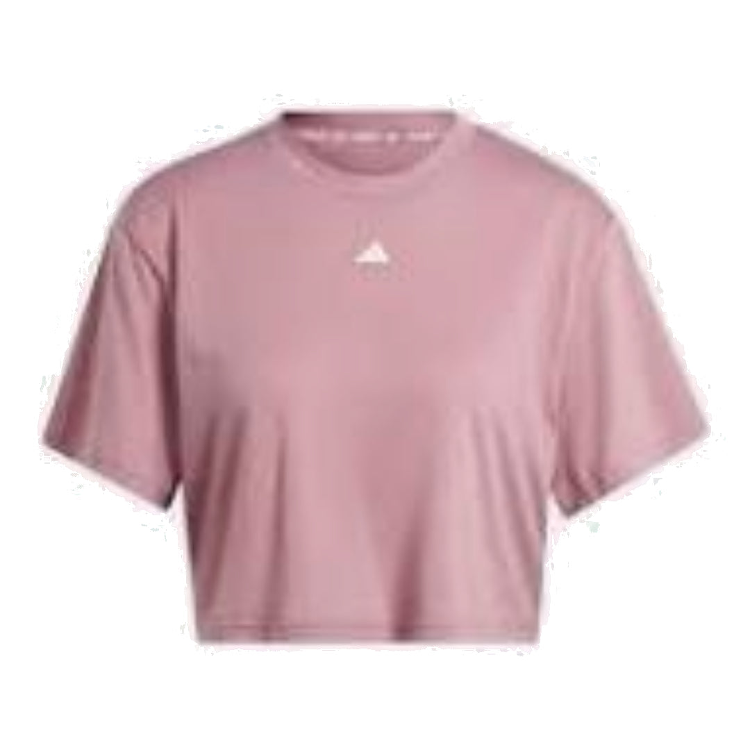 (WMNS) adidas Studio T-Shirt Asia Sizing 'Pink' IL3973