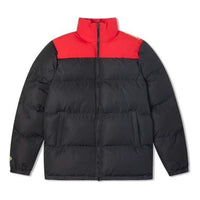 Converse Colorblock Down Jacket Asia Sizing 'Black Red' 10020541-A01