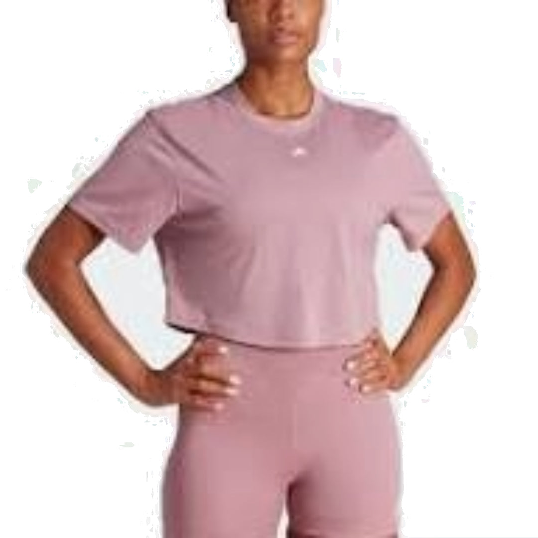(WMNS) adidas Studio T-Shirt Asia Sizing 'Pink' IL3973
