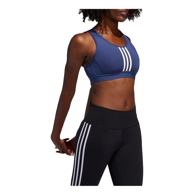 (WMNS) adidas DonAsia Sizing 't Rest 3-Stripes Bra 'Blue White' FL2053