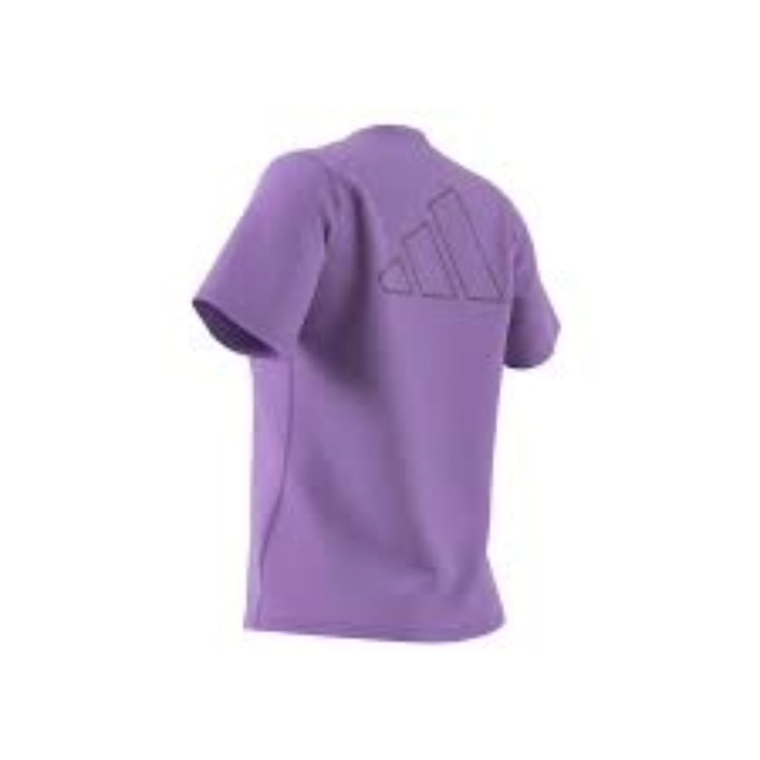 (WMNS) adidas RI 3B T-Shirt Asia Sizing 'Purple' HR9888