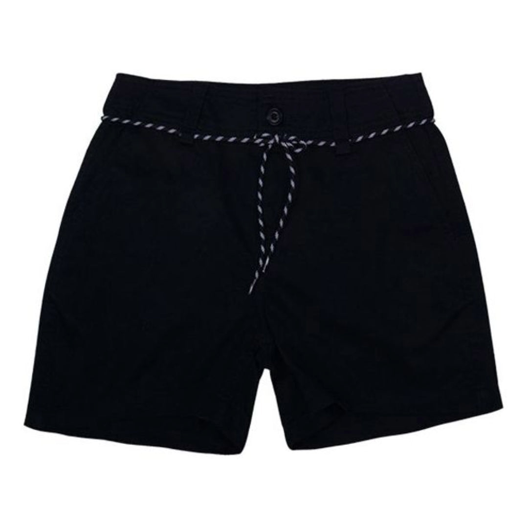 (WMNS) Converse Twill Utility Shorts Asia Sizing 'Black' 10018962-A03