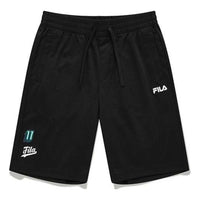 FILA FUSION Baseball Knitted 5-Inch Shorts 'Black' T11M132603F-BK