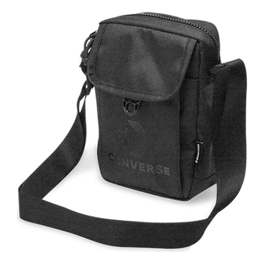Converse Poly Color Cross Body Shoulder Bag 'Black' 10008299-A01