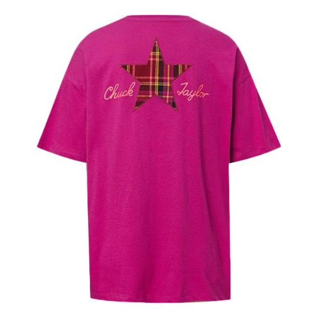 (WMNS) Converse Casual T-Shirt Asia Sizing 'Purple' 10020518-A03