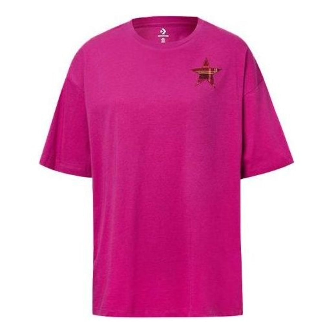 (WMNS) Converse Casual T-Shirt Asia Sizing 'Purple' 10020518-A03
