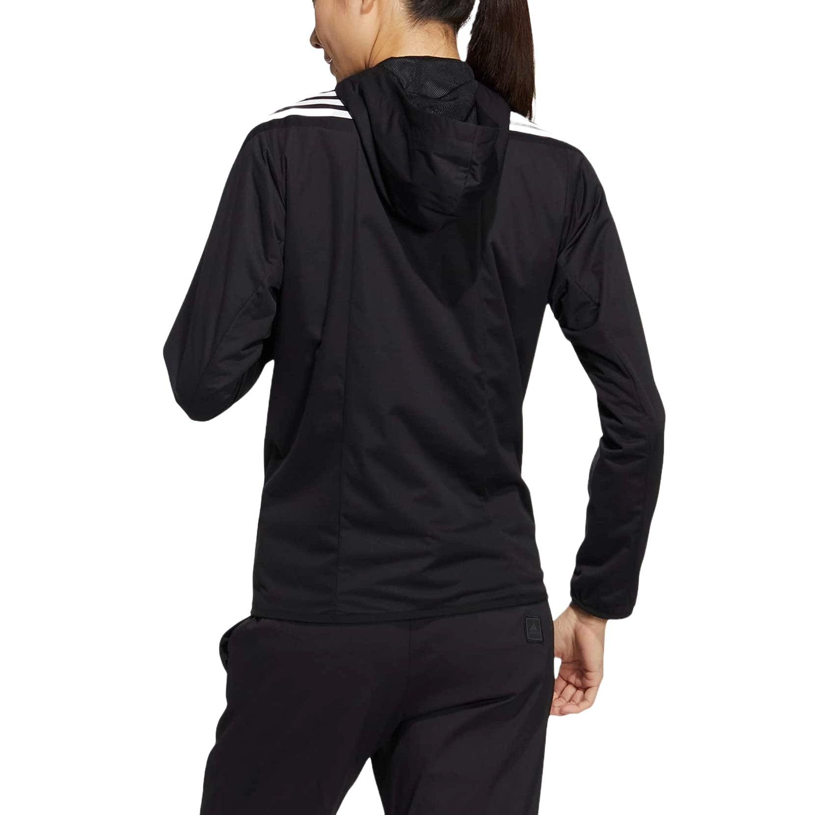 (WMNS) adidas Wind.Rdy 3-Stripes Long-Sleeve Jacket Asia Sizing 'White Black' HG8258