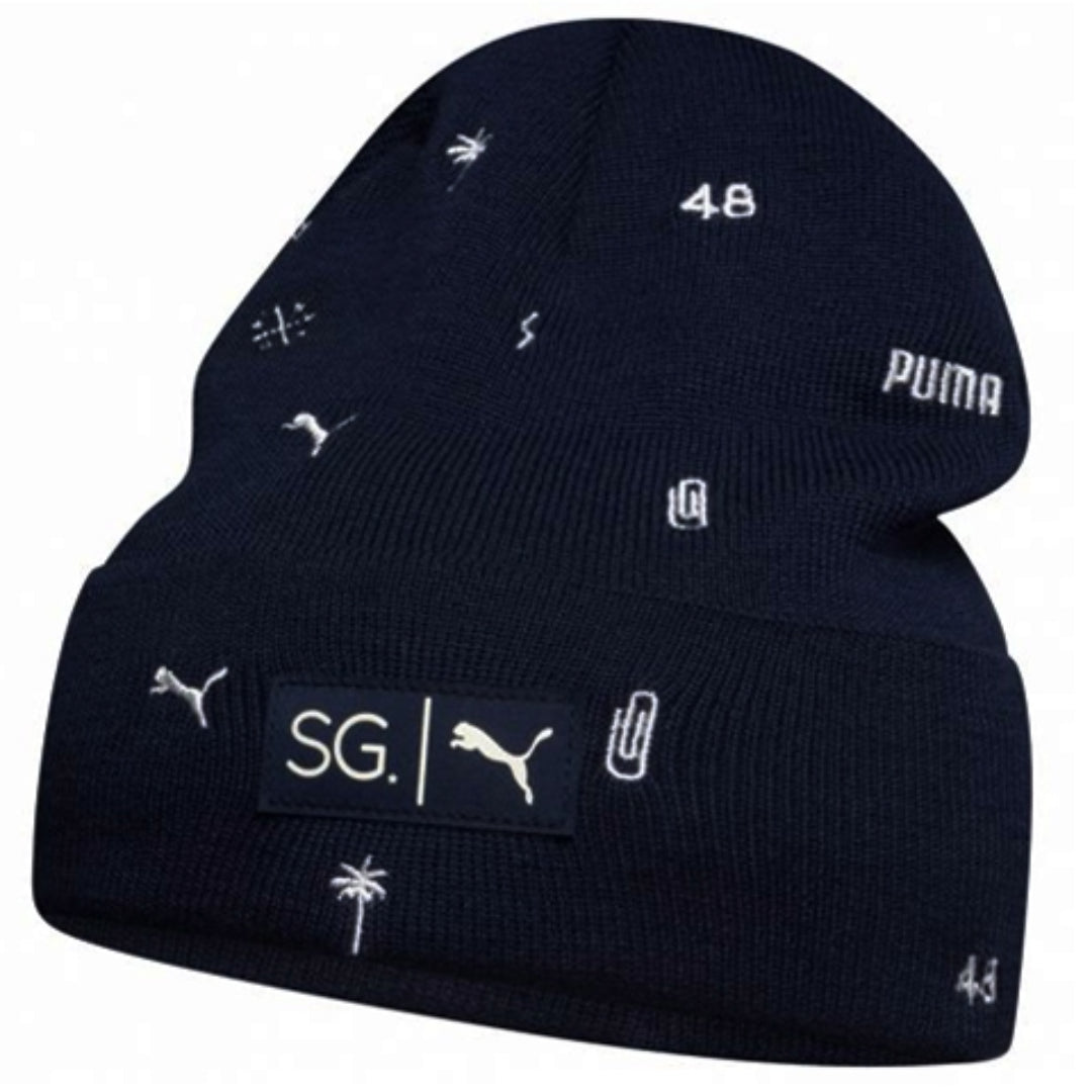 (WMNS) PUMA x Selena Gomez Beanie 'Navy White' 022359-01