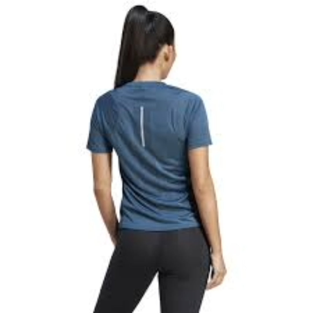 (WMNS) adidas Ultimate Knit T-Shirt Asia Sizing 'Teal' IM1864