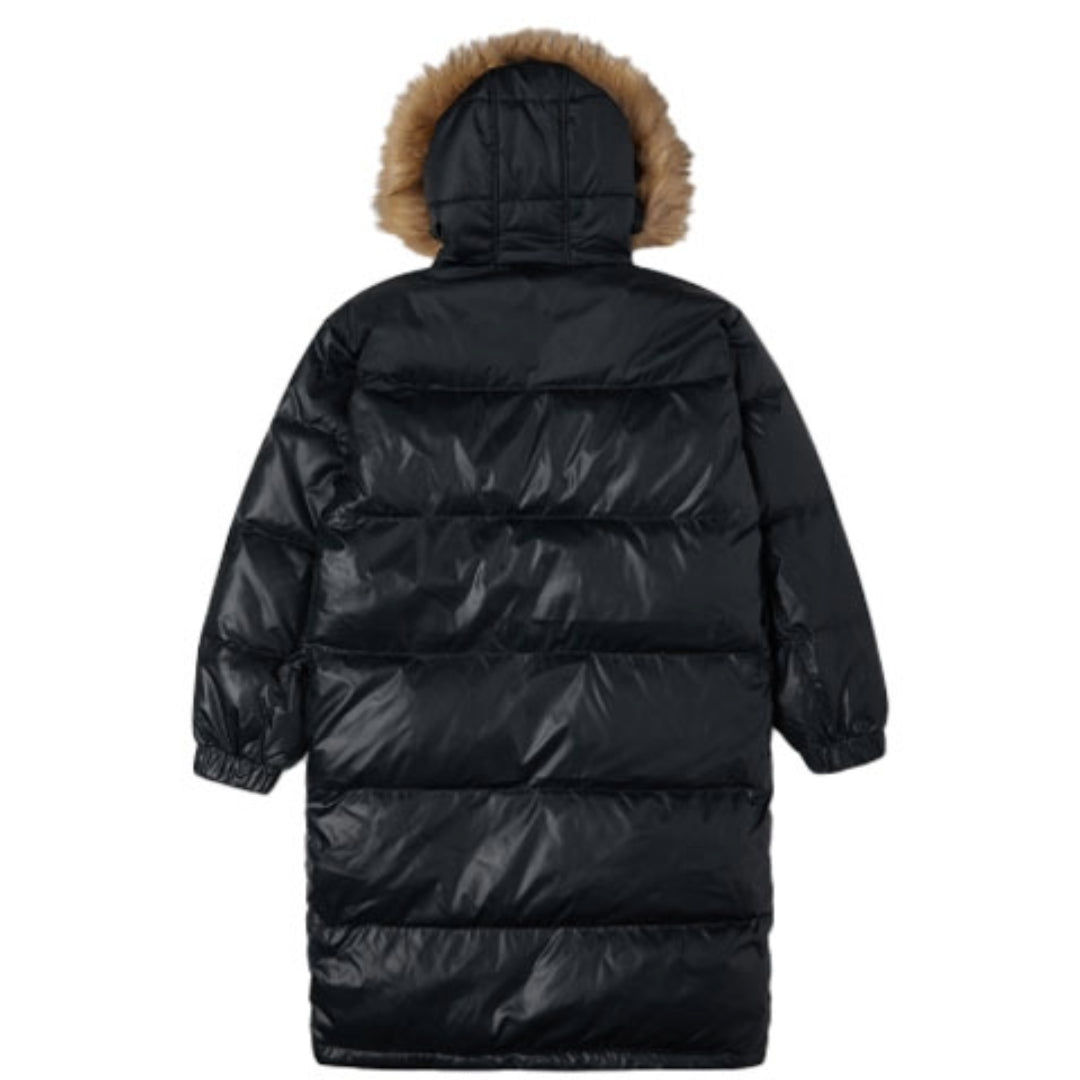 (WMNS) Converse Long Down Jacket Asia Sizing 'Black' 10021989-A02