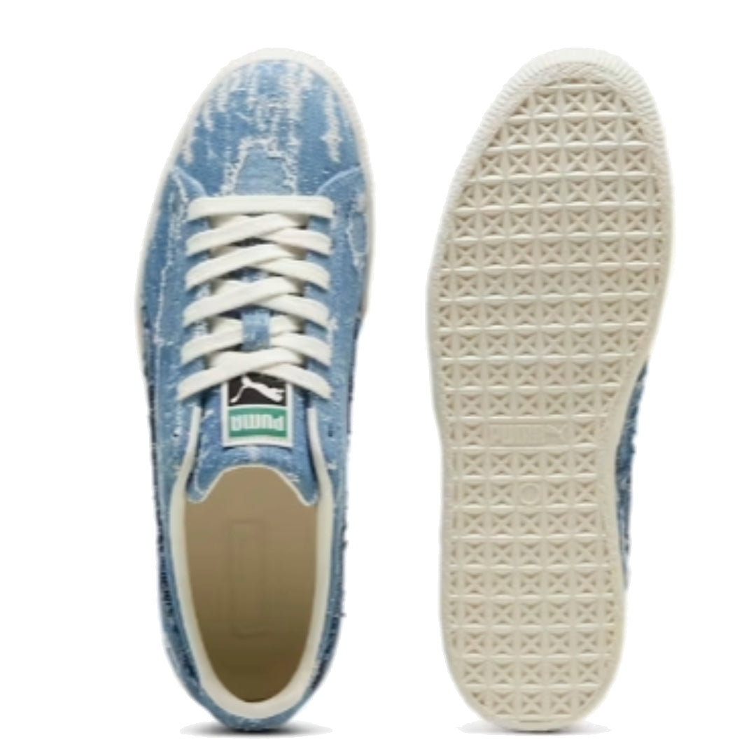 PUMA Clyde Denim 'Teal White' 399655-01