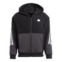 adidas Future Icons 3-Stripes Hoodie 'Black' IB6130