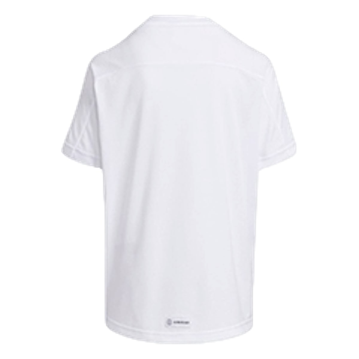 (GS) adidas Light T-Shirt Asia Sizing 'White Yellow' HE2550