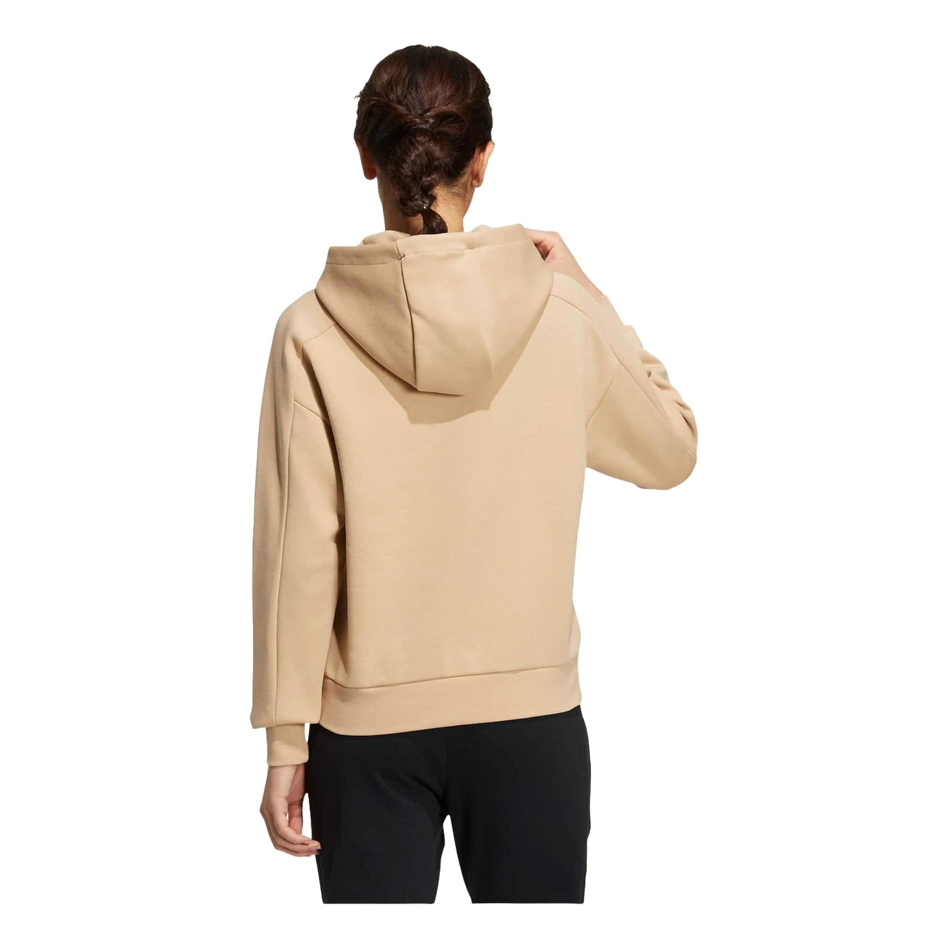 (WMNS) adidas Ust Hoodie Oct T2 Asia Sizing 'Tan' HM7101