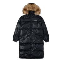 (WMNS) Converse Long Down Jacket Asia Sizing 'Black' 10021989-A02