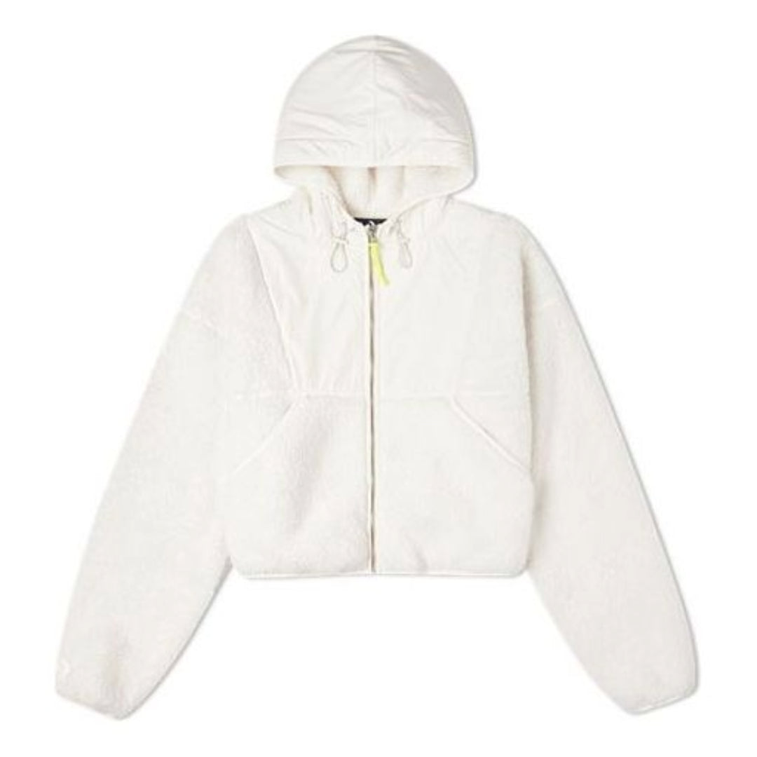 (WMNS) Converse Chuck Taylor Seasonal Woven Jacket Asia Sizing 'White' 10020285-A01