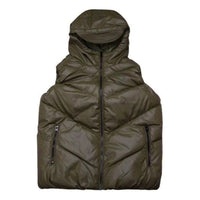 (WMNS) Converse Down Vest Asia Sizing 'Green' 10019006-A01